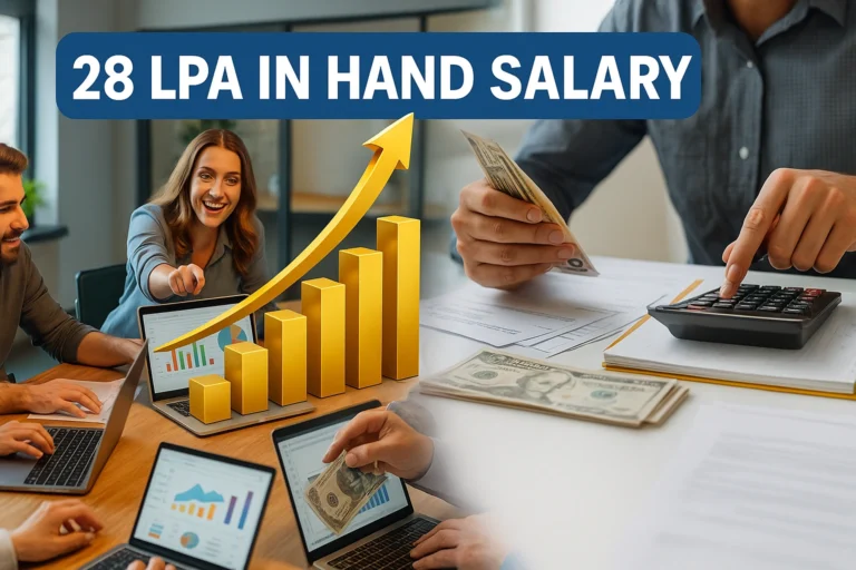28 lpa in hand salary