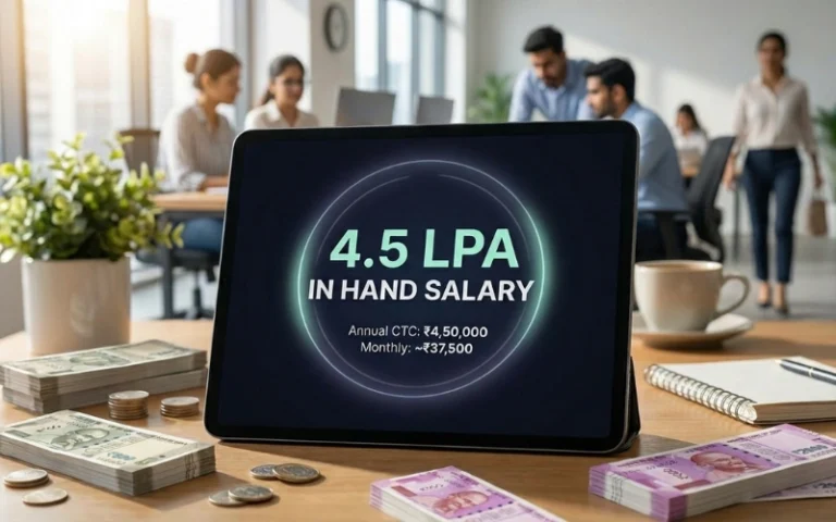 4.5 LPA In Hand Salary Hits ₹32K: Ultimate Power Breakdown 4.5 lpa in hand salary