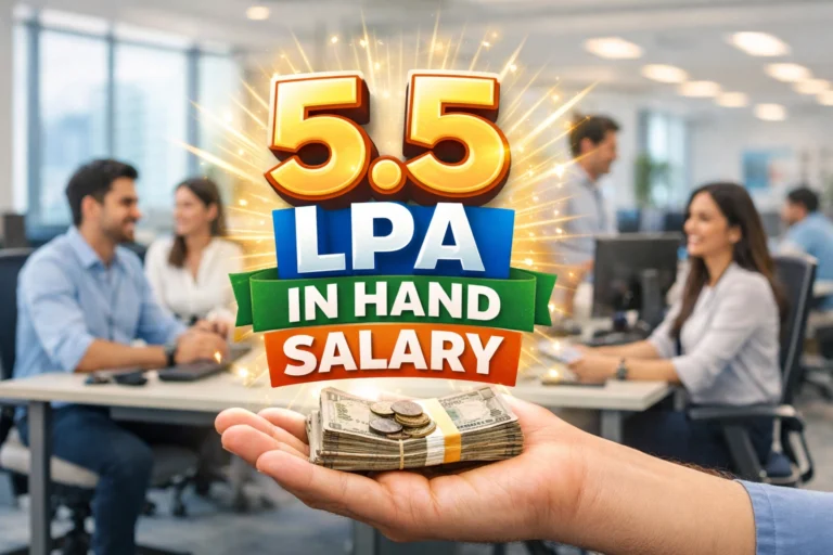 5.5 LPA In Hand Salary: Smart Survival Guide 5.5 lpa in hand salary