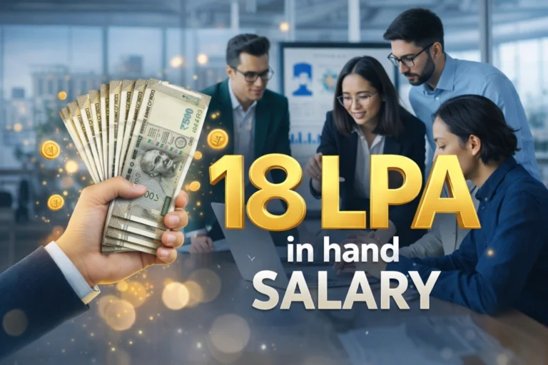 18 lpa in hand salary