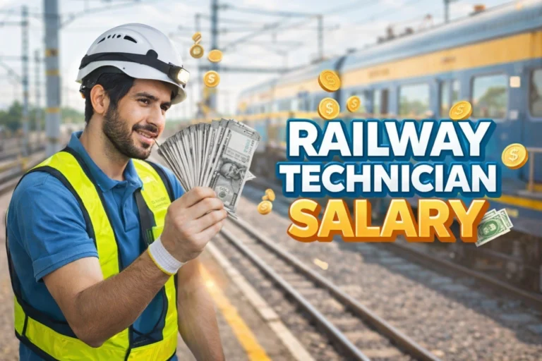 railway technician salary