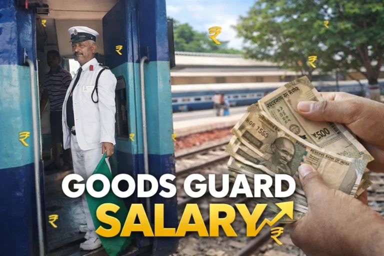 Goods Guard Salary Per Month: Complete Pay Structure, DA, HRA & PF goods guard salary