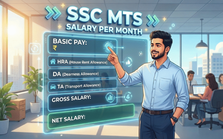 SSC MTS Salary Per Month: Latest Pay Scale & Allowances Explained ssc mts salary per month